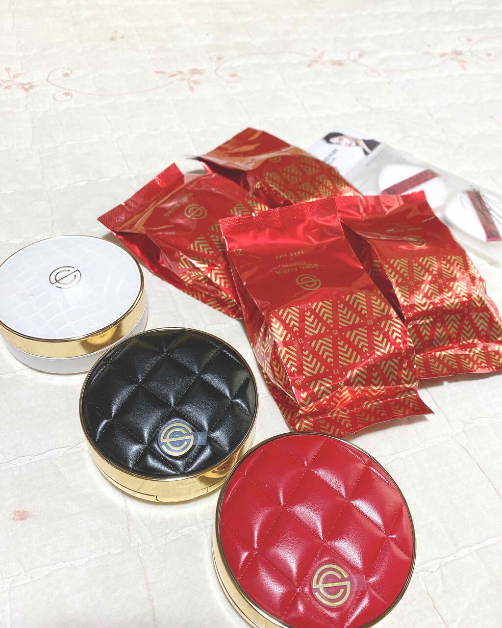 ヘランネェさん (한혜란) on LIPS 「DPCピンクオーラクッションNo21ピンクベージュこちらは数あ..」(4枚目)