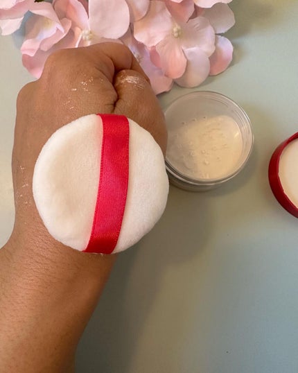 メイク キープ パウダー/コーセーコスメニエンス/ルースパウダーを使ったクチコミ(3枚目)