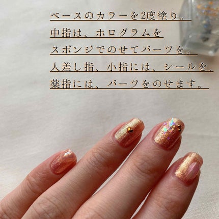 カラフルネイルズ/キャンメイク/マニキュアを使ったクチコミ(2枚目)