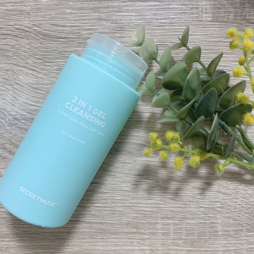 SECRET MUSE シークレットミューズ リッチクリームのクチコミ「シークレットミューズの
ツーインワンジェルクレンジング💆‍♀️💗

洗顔もクレンジングも
これ.....」（1枚目）