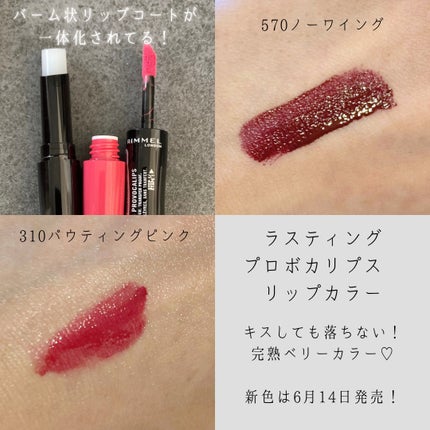 ラスティング プロボカリプス リップカラー/リンメル ロンドン/リップグロスを使ったクチコミ(5枚目)