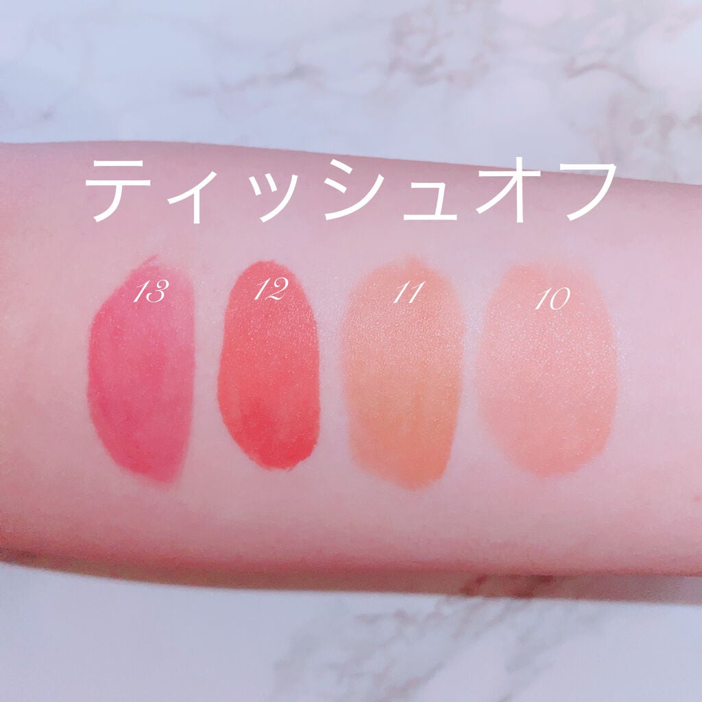 グラスティングウォーターティント 韓服エディション/rom&nd/リップティントを使ったクチコミ(3枚目)