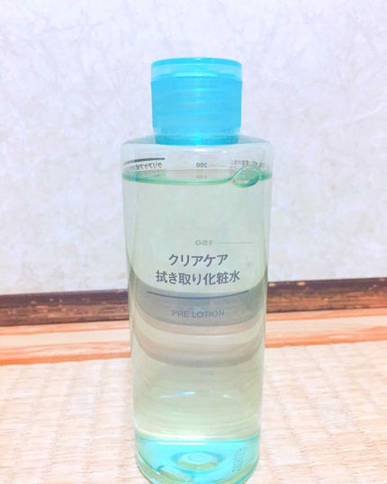 クリアケア拭き取り化粧水/無印良品/拭き取り化粧水を使ったクチコミ(1枚目)