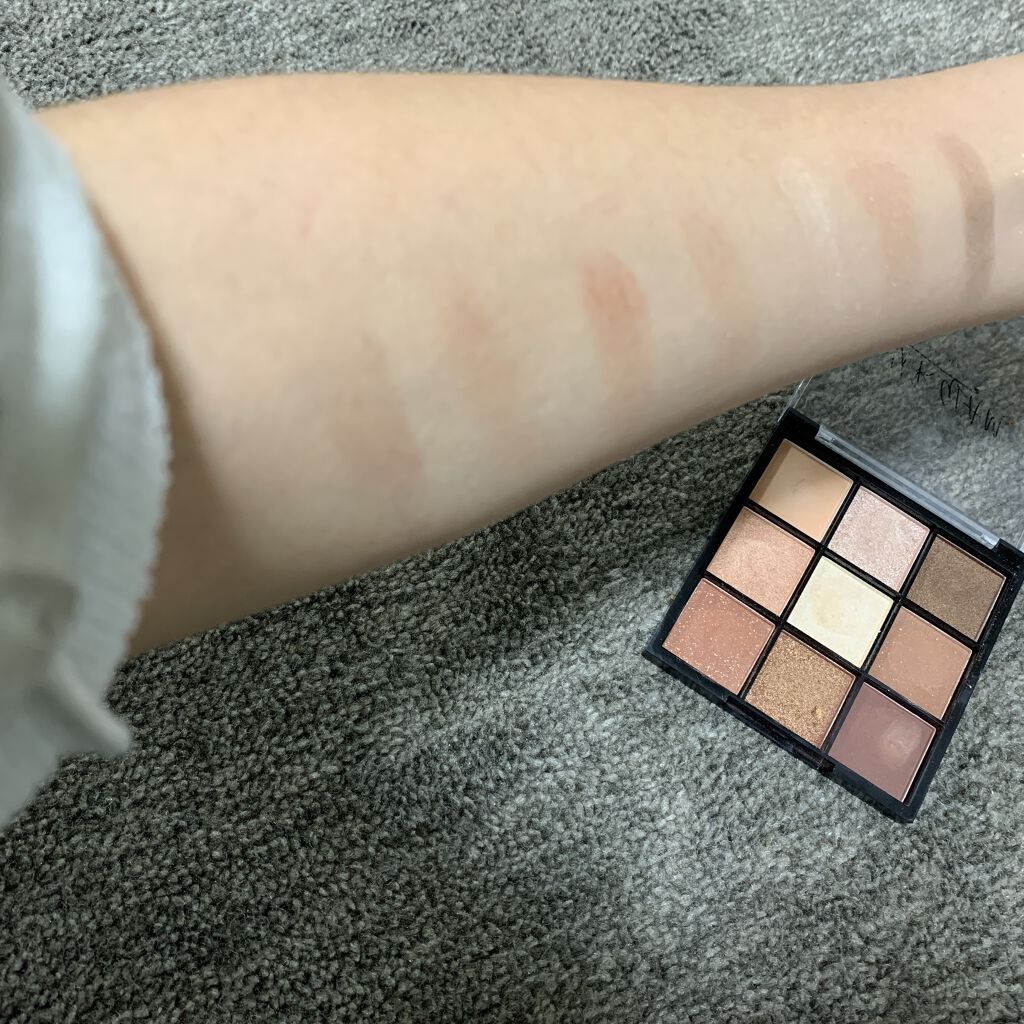 UR GLAM　BLOOMING EYE COLOR PALETTE/U R GLAM/アイシャドウパレットを使ったクチコミ（1枚目）