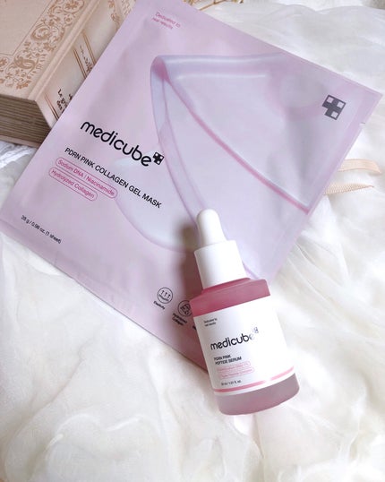 PDRNピンクコラーゲンゲルマスク/MEDICUBE/シートマスク・パックを使ったクチコミ(8枚目)