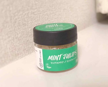 LUSHに行ったときになんか買いたいな〜と思って買った商品がリップスクラブのミントフレーバーです🍃

香りはミントなんですけど、なんか甘ったるくて私は苦手です…(グリーンガムみたいな？)使い方は濡れてな