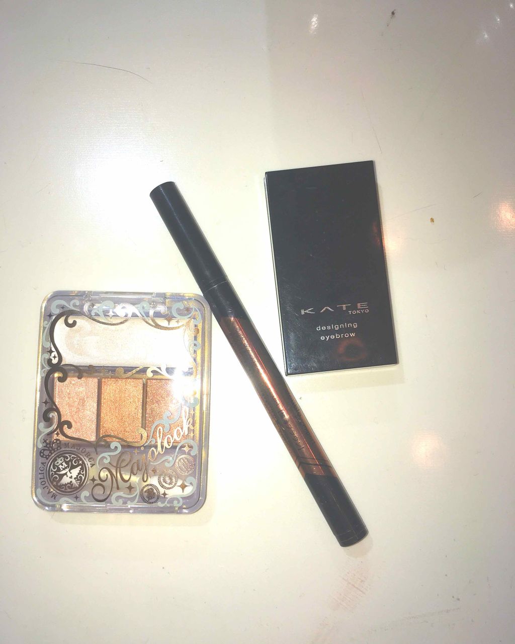 デザイニングアイブロウN/KATE/パウダーアイブロウを使ったクチコミ（2枚目）