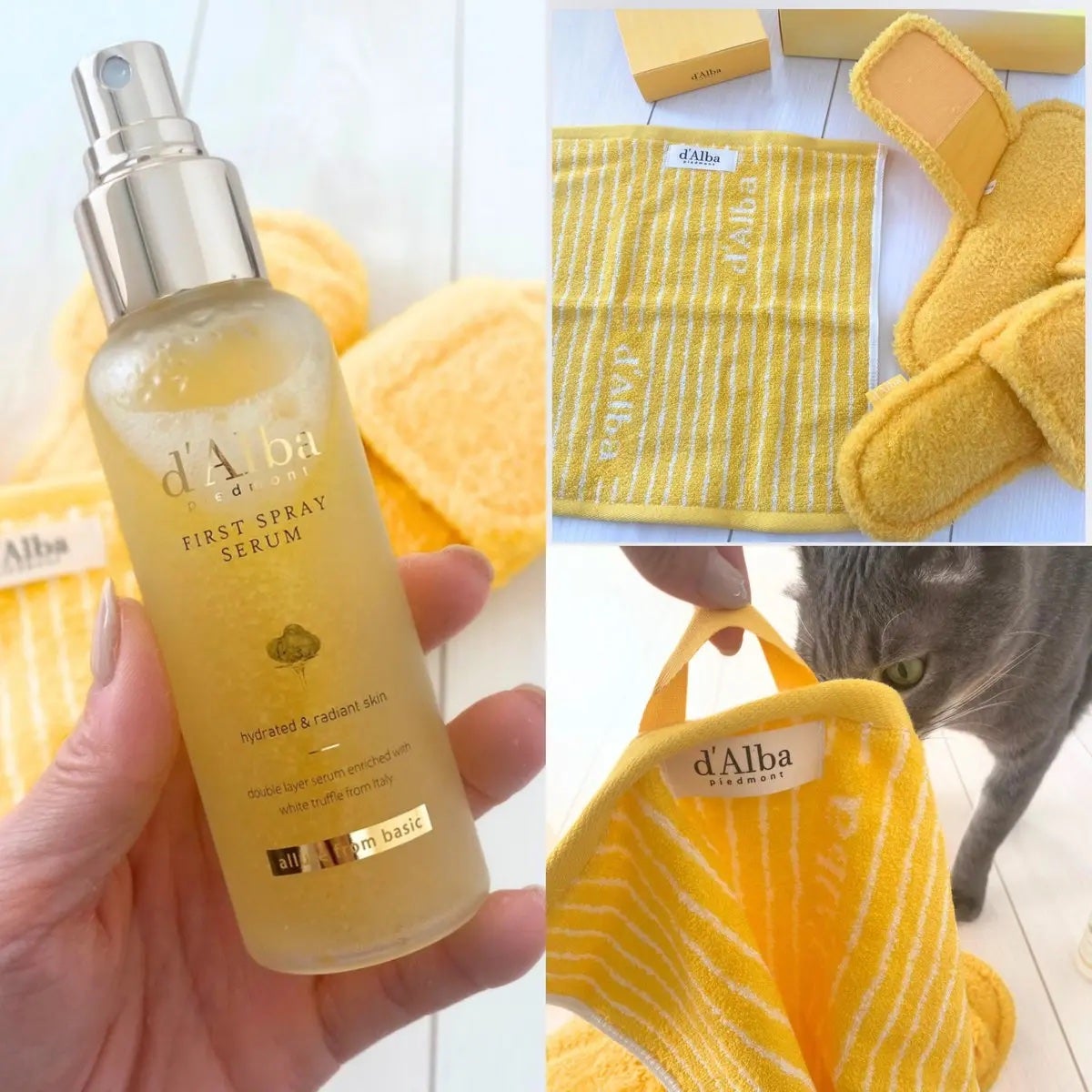 ダルバ ホワイトトリュフファーストスプレーセラム/ダルバ/ミスト状化粧水を使ったクチコミ(2枚目)