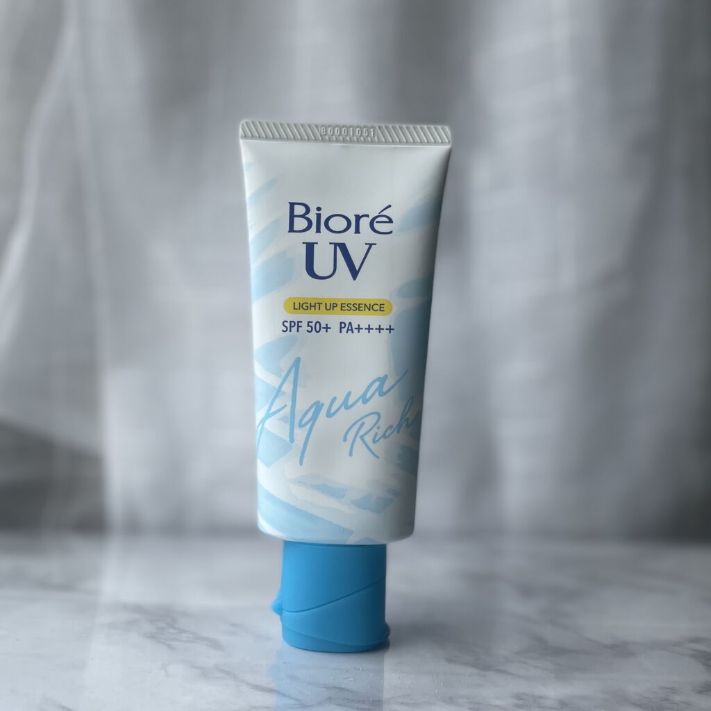 ビオレUV アクアリッチ ライトアップエッセンス/ビオレ/日焼け止めクリームを使ったクチコミ（1枚目）