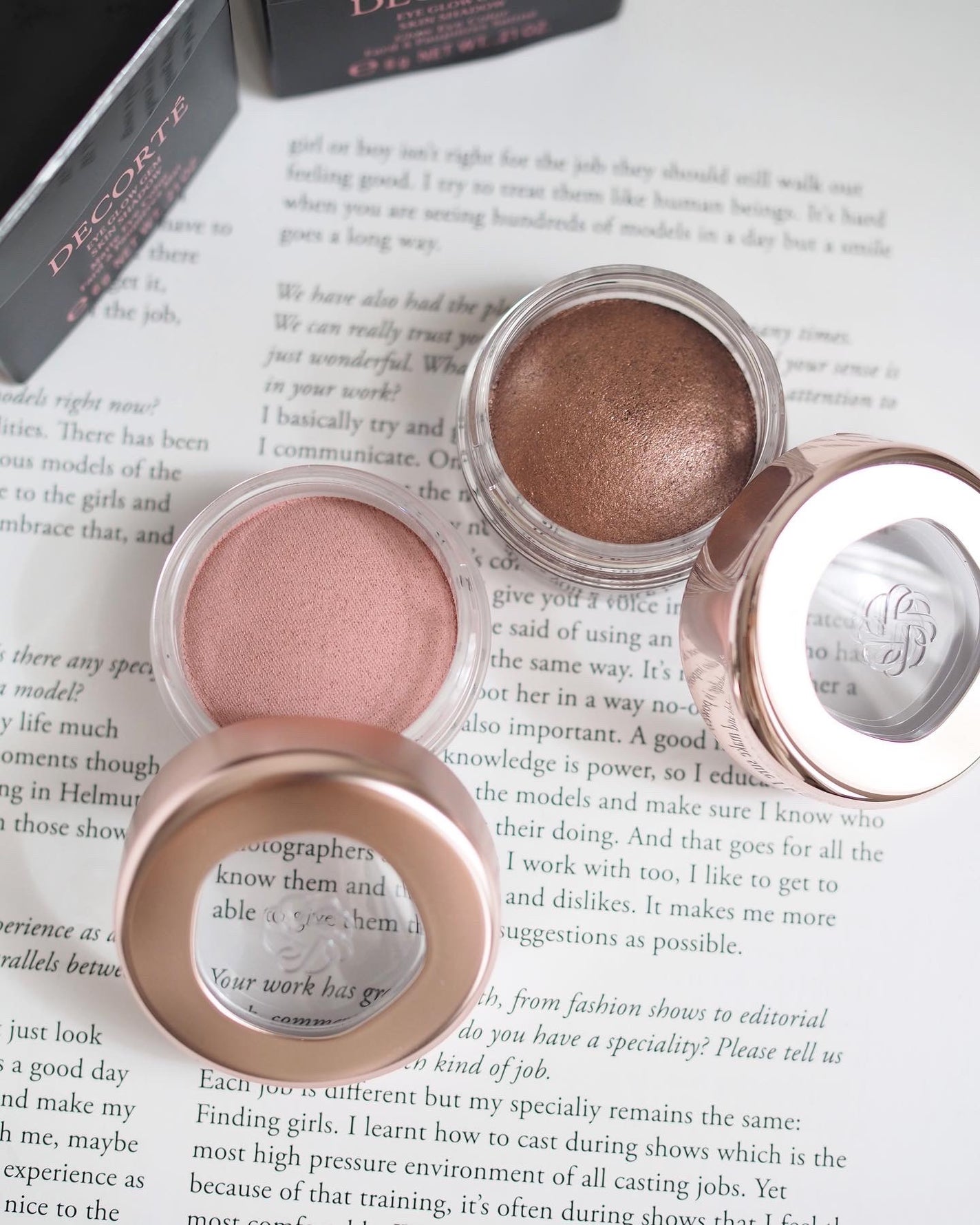 アイグロウジェム スキンシャドウ/DECORTÉ/ジェル・クリームアイシャドウを使ったクチコミ(4枚目)