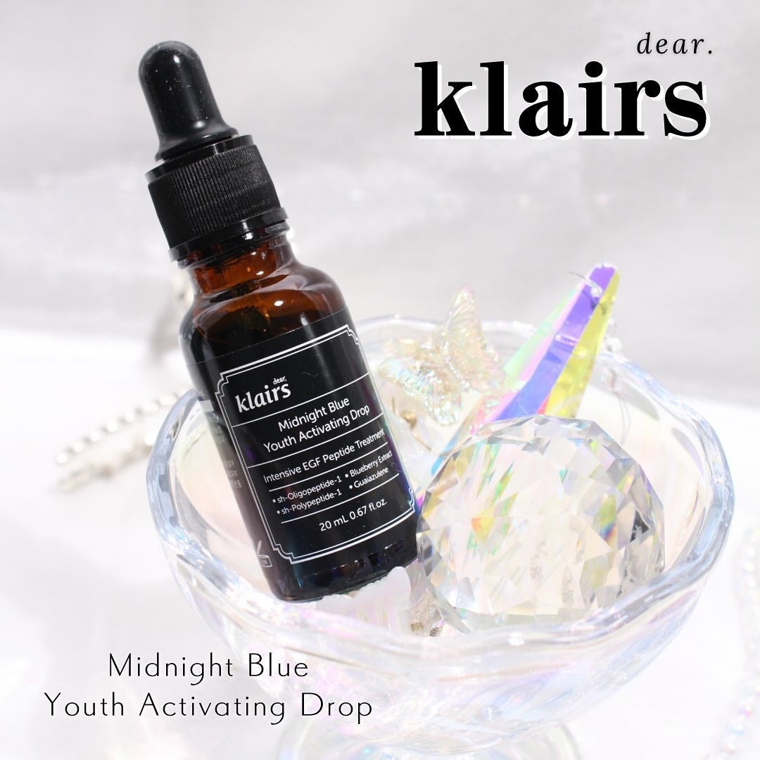ミッドナイトブルーユースアクティベーティングドロップ(20ml)/Klairs/美容液を使ったクチコミ(1枚目)