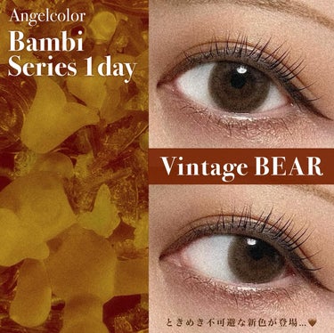 Angelcolor Bambi Series Vintage 1day/AngelColor/ワンデー（１DAY）カラコンを使ったクチコミ（1枚目）