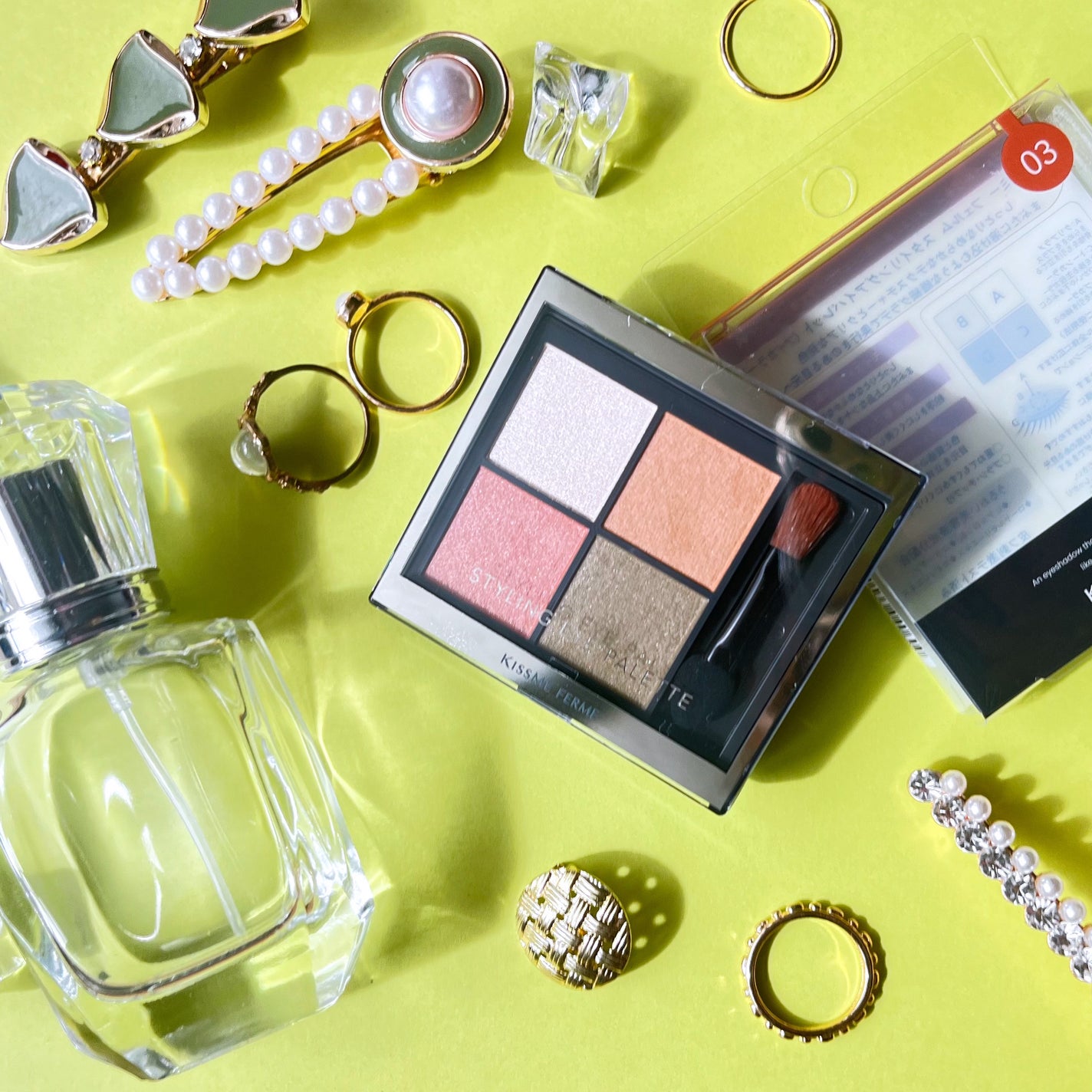 キスミー フェルム スタイリングアイパレット/キスミー フェルム/アイシャドウパレットを使ったクチコミ(1枚目)