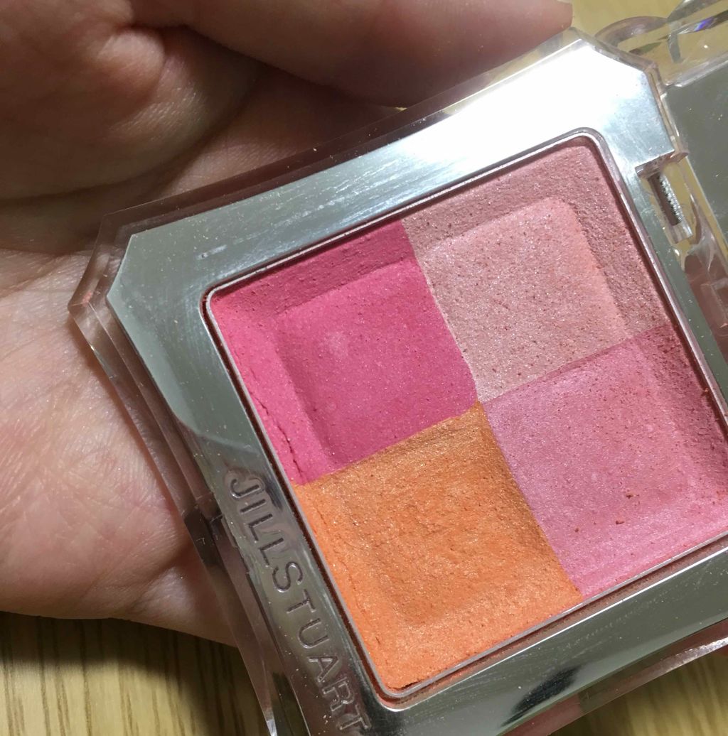 ミックスブラッシュ コンパクト N/JILL STUART/パウダーチークを使ったクチコミ（2枚目）