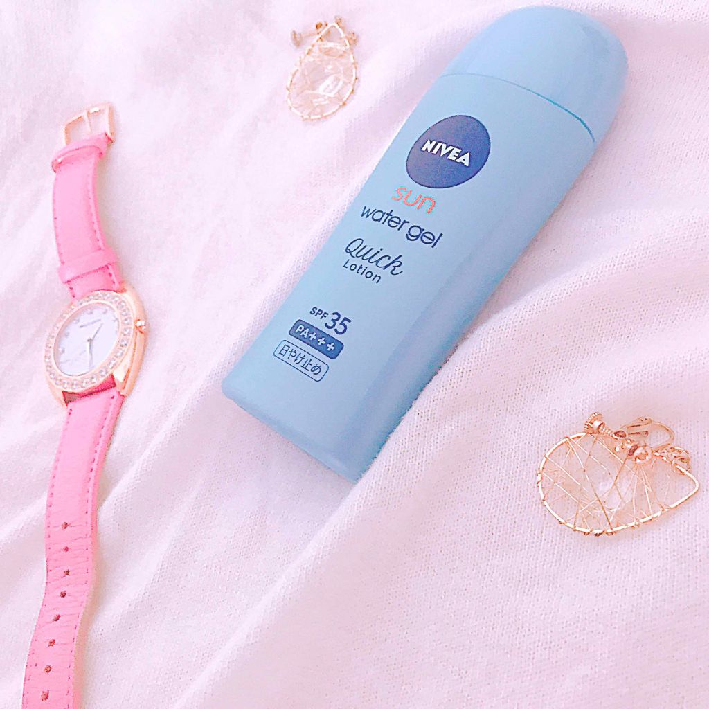 ニベアサン ウォータージェル クイックローション/ニベア/日焼け止め・UVケアを使ったクチコミ(1枚目)