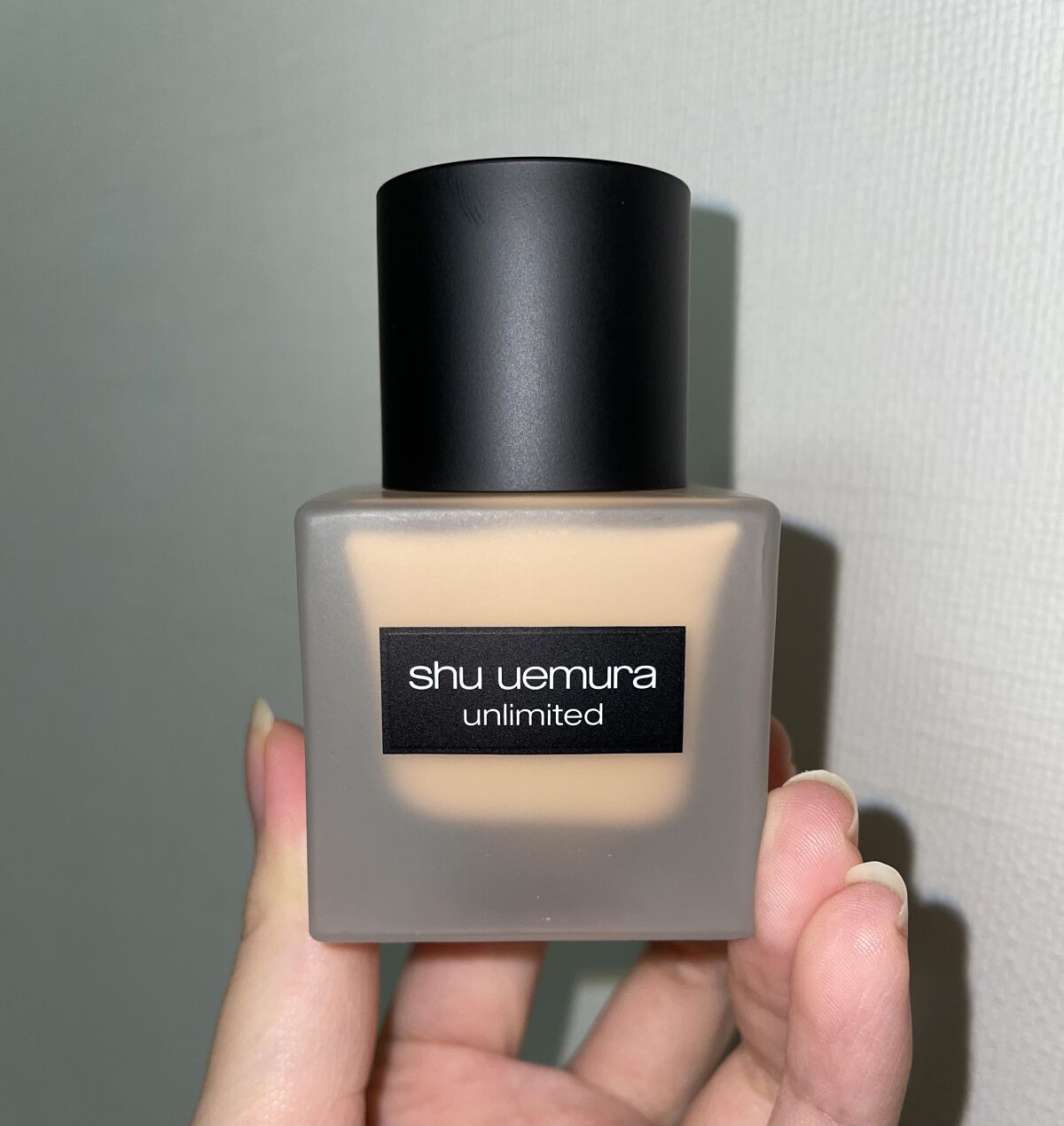 （旧）アンリミテッド ラスティング フルイド/shu uemura/リキッドファンデーションを使ったクチコミ（1枚目）