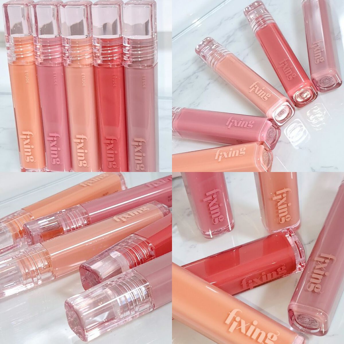 グロウ フィクシングティント/ETUDE/リップティントを使ったクチコミ（2枚目）