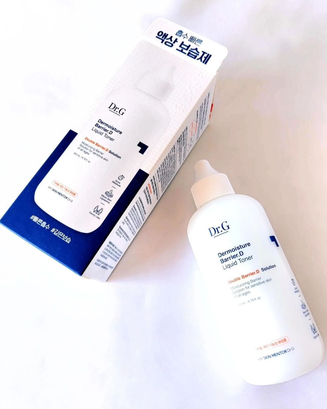 ザモイスチャーバリアDリキッドトナー/Dr.G/化粧水を使ったクチコミ(9枚目)