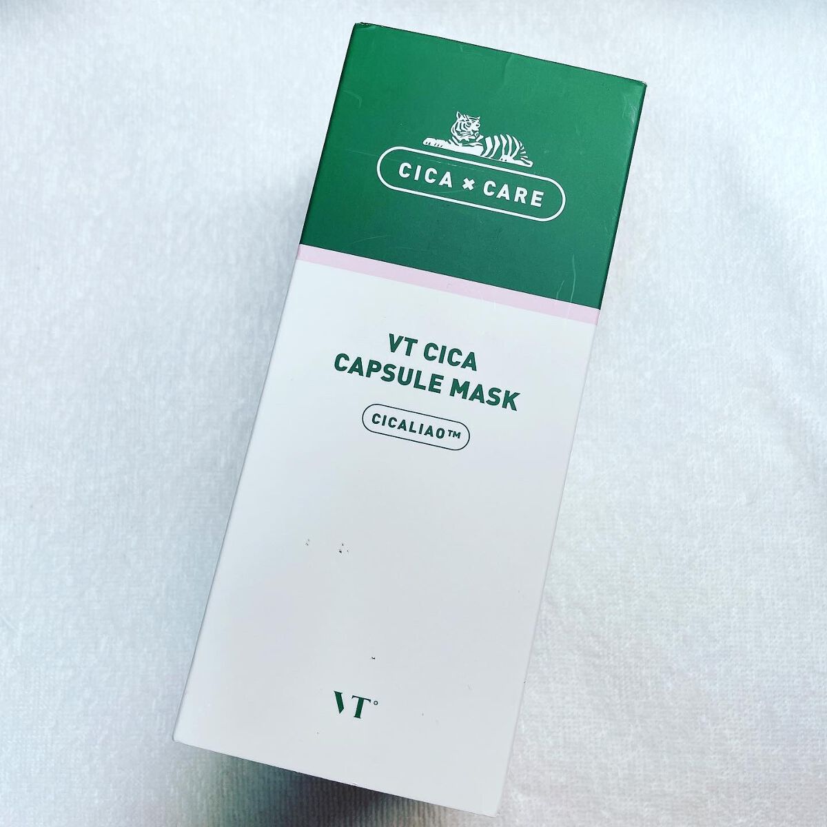 CICA カプセルマスク/VT/洗い流すパック・マスクを使ったクチコミ(1枚目)