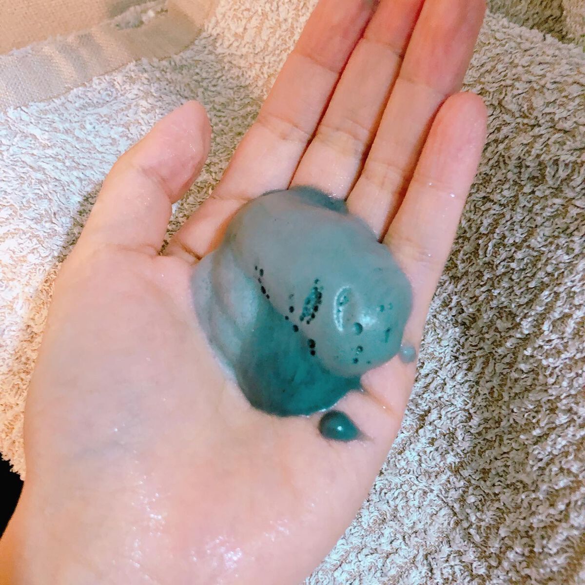 スパークリングオイル クレンジング＆シャンプー ブラック /Le ment/市販シャンプーを使ったクチコミ（2枚目）