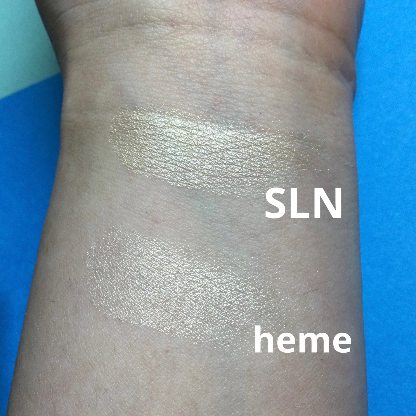 ベイクドハイライター/heme/パウダーハイライトを使ったクチコミ(3枚目)