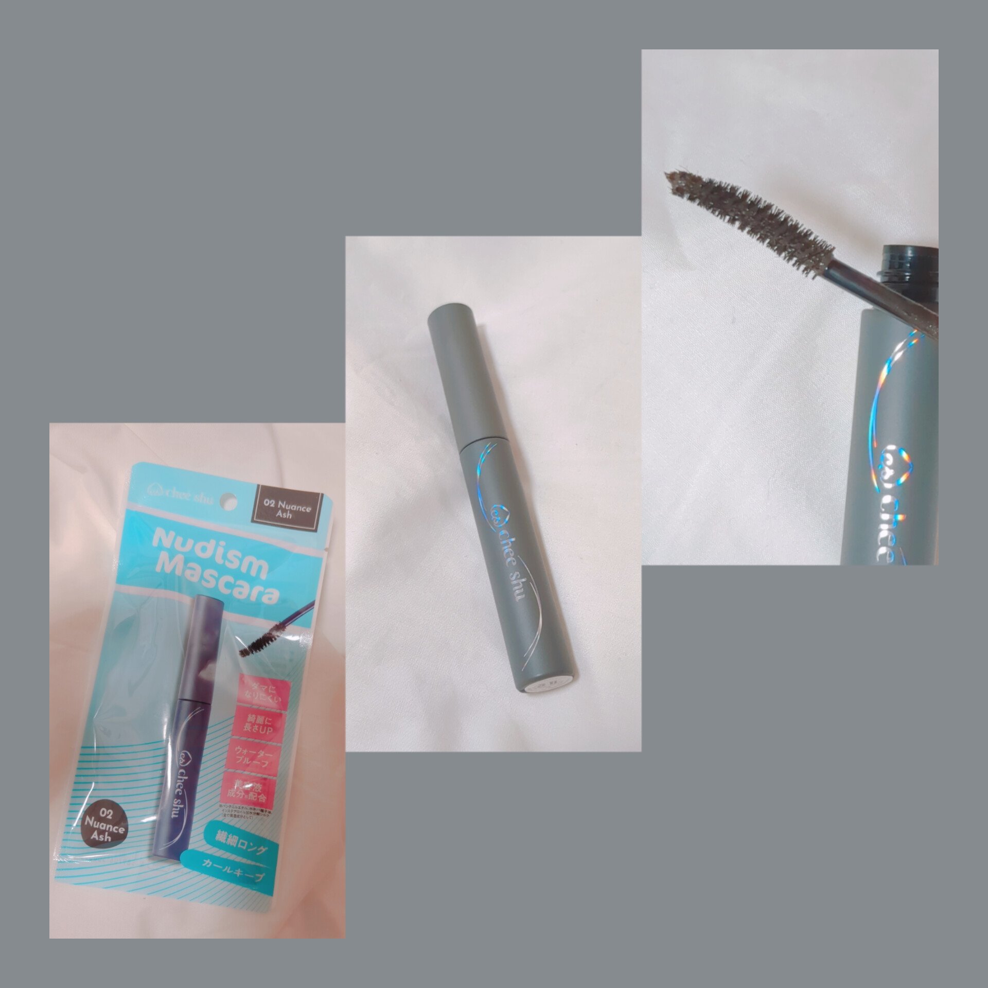 ヌーディズムマスカラ/chee shu/マスカラを使ったクチコミ（1枚目）