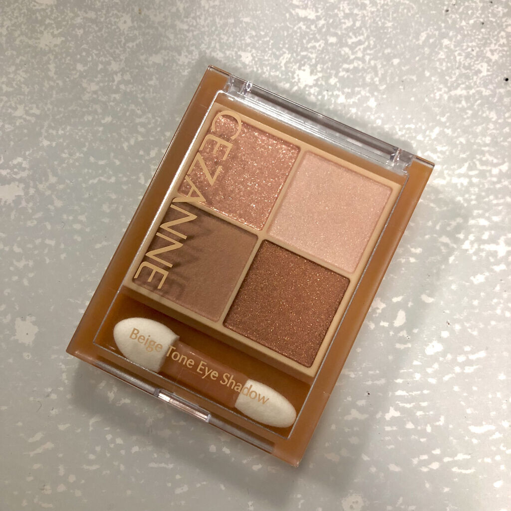 ベージュトーンアイシャドウ/CEZANNE/アイシャドウパレットを使ったクチコミ（1枚目）