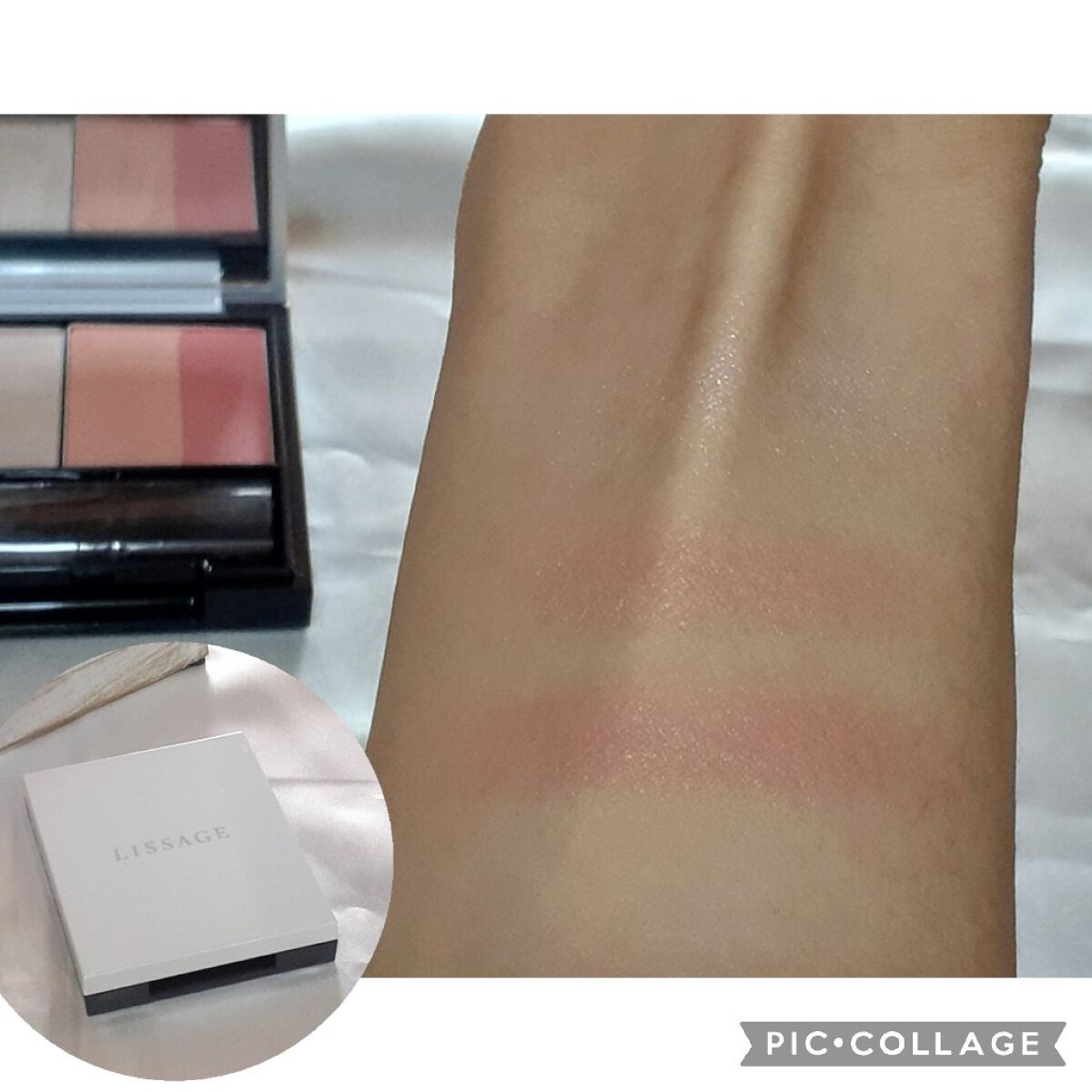 スキンフィットチーク/リサージ/パウダーチークを使ったクチコミ（1枚目）