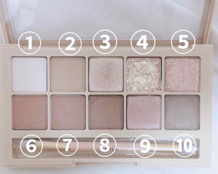 プロ アイ パレット/CLIO/アイシャドウパレットを使ったクチコミ(2枚目)