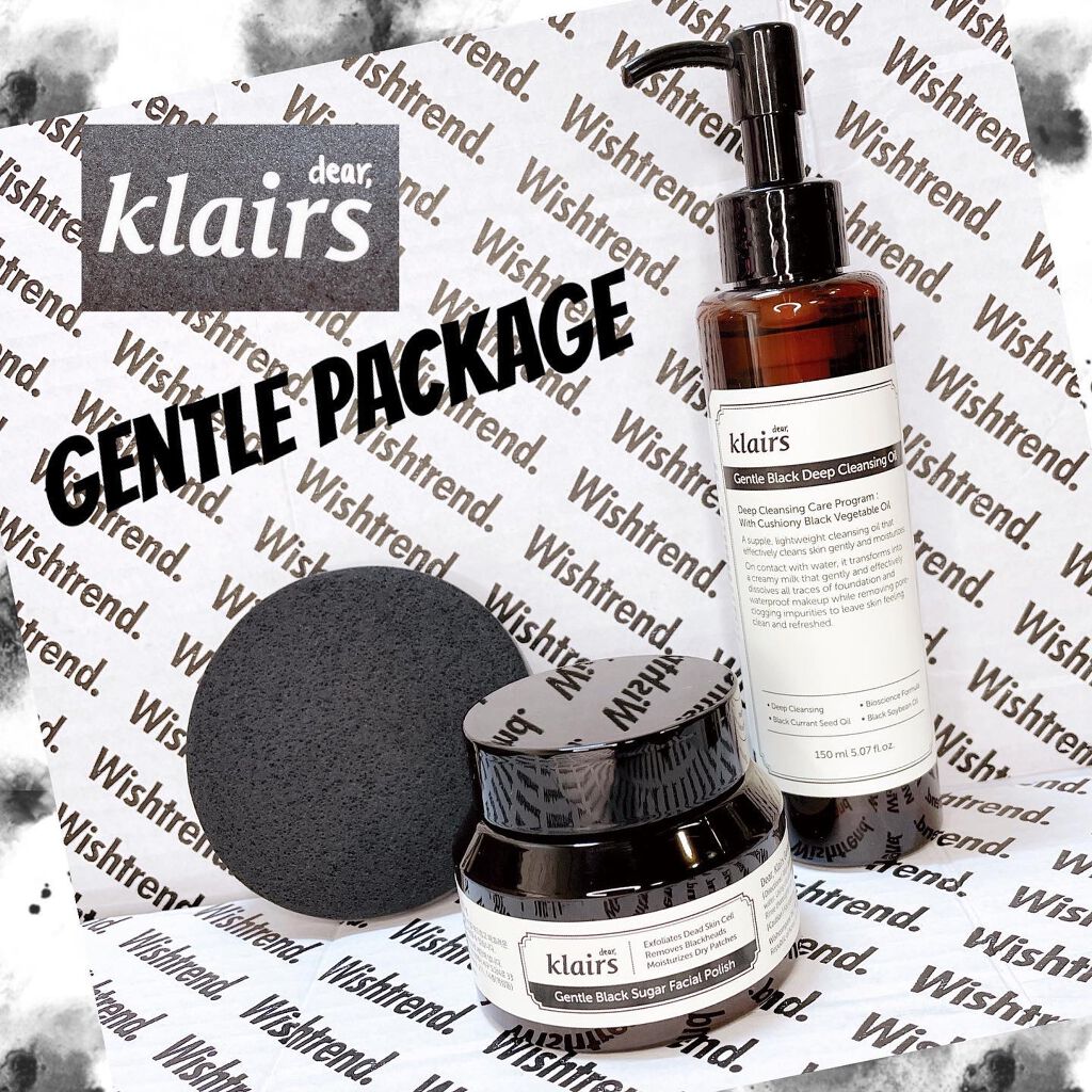 ジェントルブラックディープクレンジングオイル(150ml)/Klairs/オイルクレンジングを使ったクチコミ（1枚目）