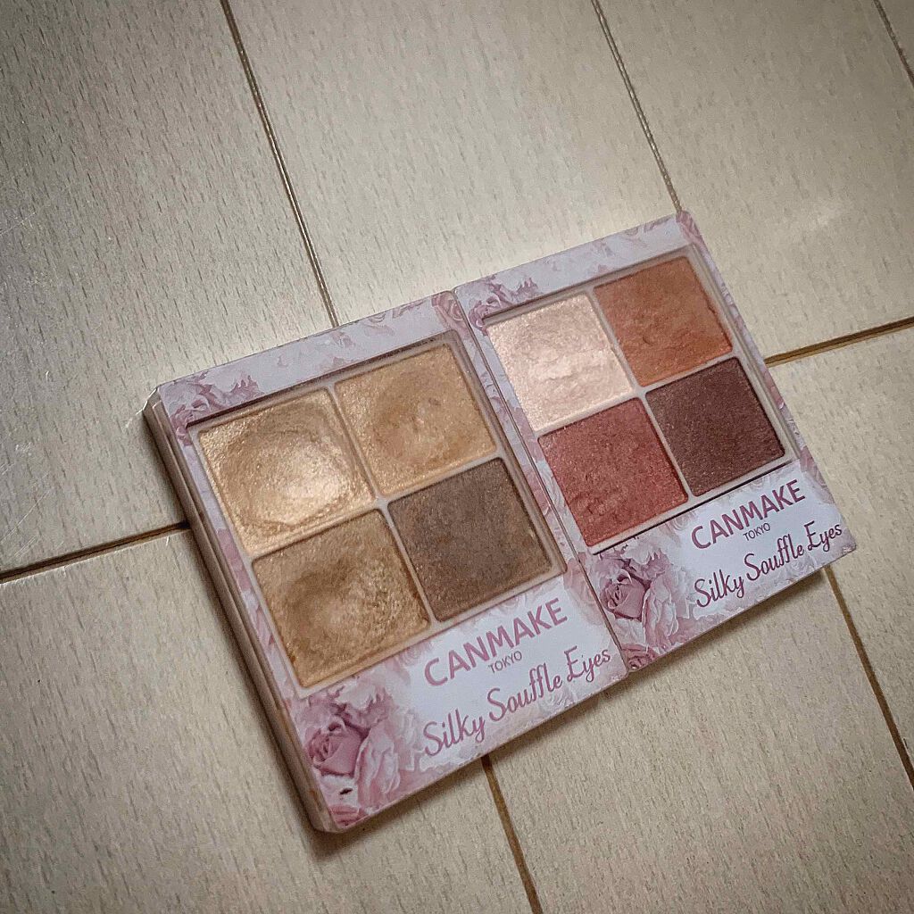 シルキースフレアイズ/キャンメイク/アイシャドウパレットを使ったクチコミ(3枚目)