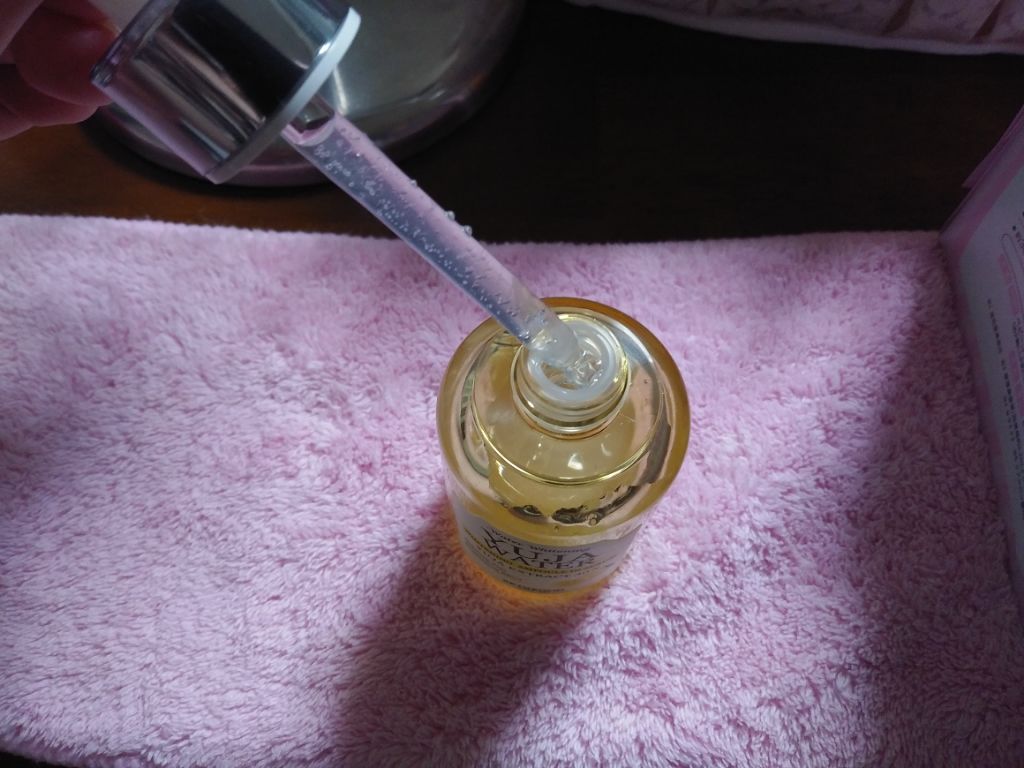 ゆず ウォーターC アンプルセラム/SKINFOOD/美容液を使ったクチコミ（3枚目）