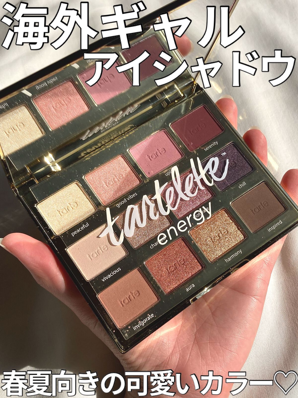 タルトレット E アマゾニアンクレイ パレット/tarte/アイシャドウパレットを使ったクチコミ(1枚目)