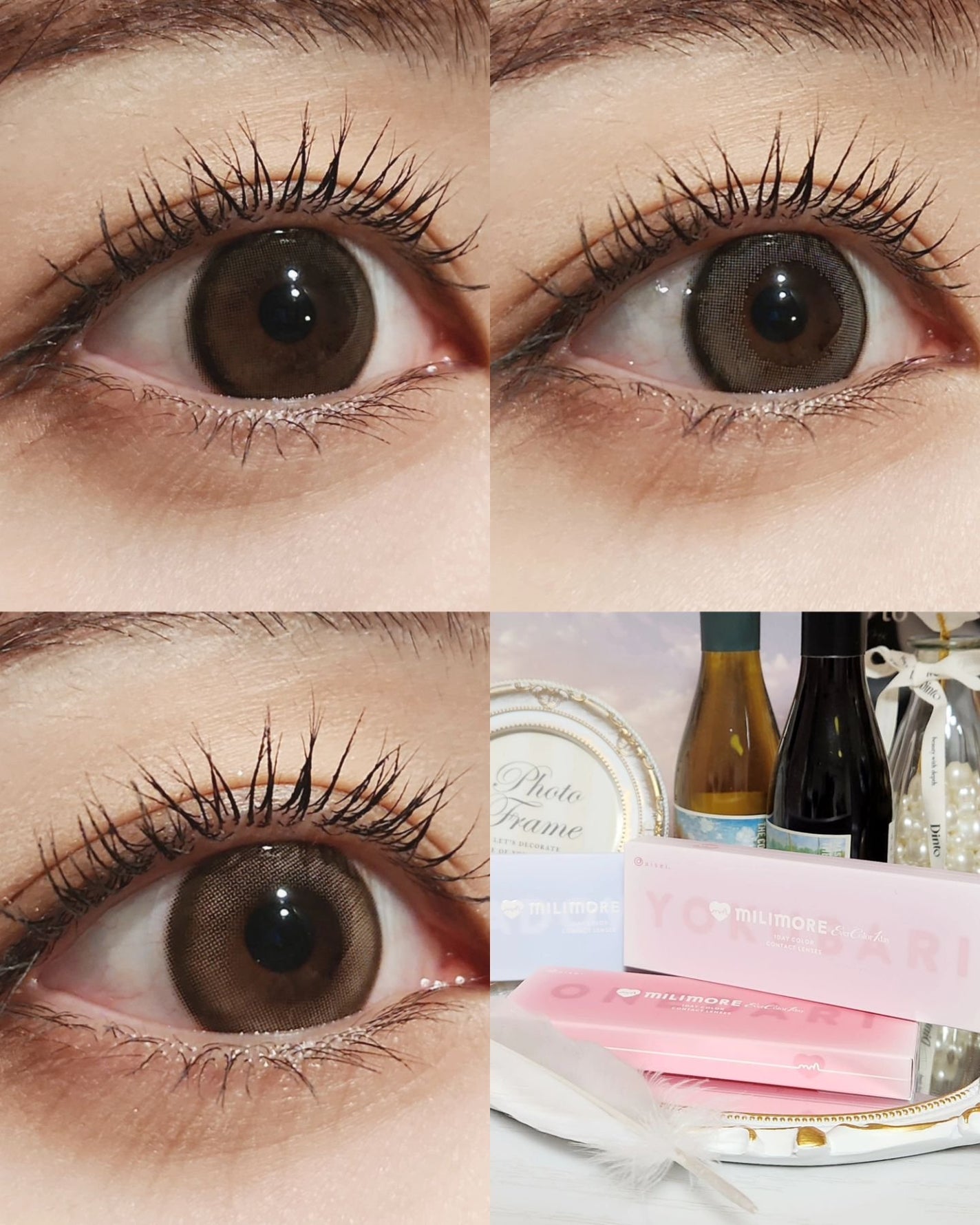 エバーカラーワンデーミリモア/エバーカラー/ワンデー(1DAY)カラコンを使ったクチコミ(2枚目)