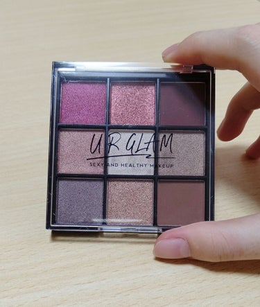 UR GLAM　BLOOMING EYE COLOR PALETTE/U R GLAM/パウダーアイシャドウを使ったクチコミ（2枚目）