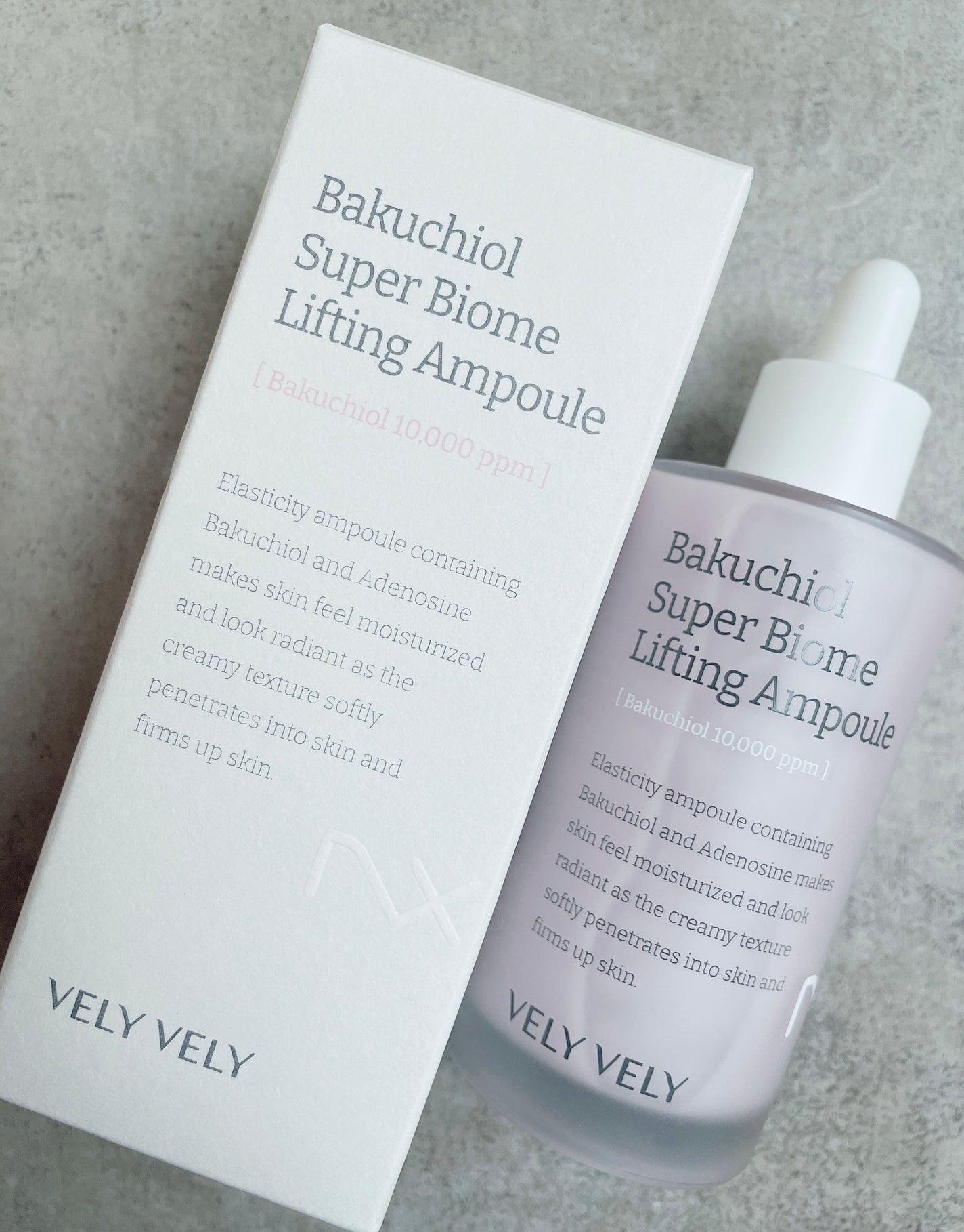 バクチオールスーパーバイオーム リフティングアンプル/VELY VELY/美容液を使ったクチコミ(1枚目)
