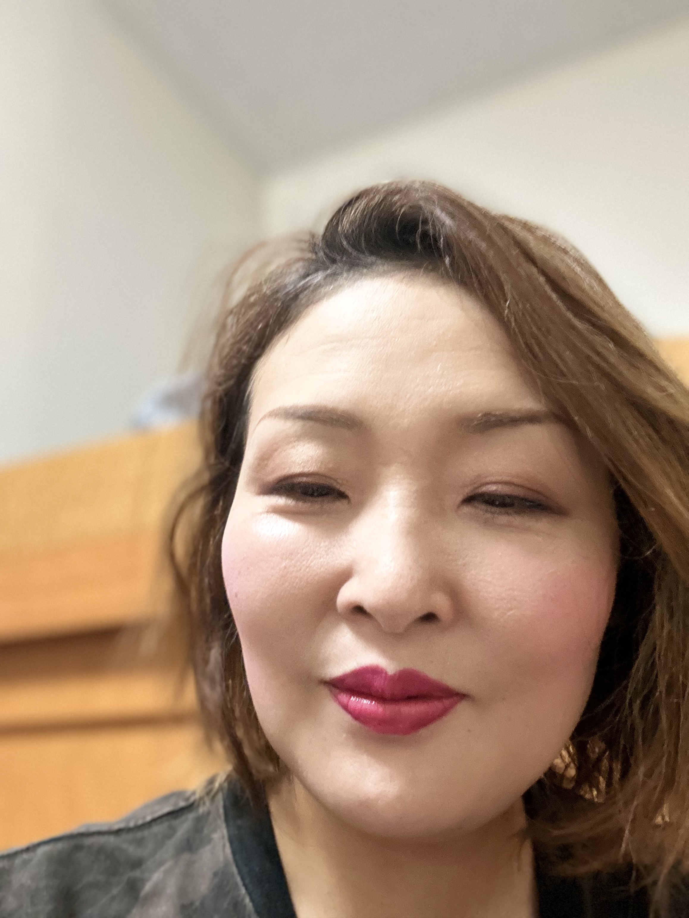 ラプソリュ マドモワゼルシャイン 382 マドモワゼルシャイン/LANCOME/口紅を使ったクチコミ（3枚目）