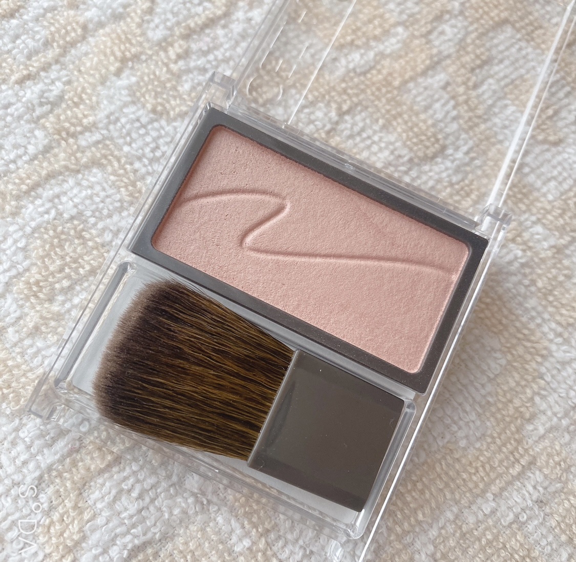 チークブラッシュ/CEZANNE/パウダーチークを使ったクチコミ（2枚目）