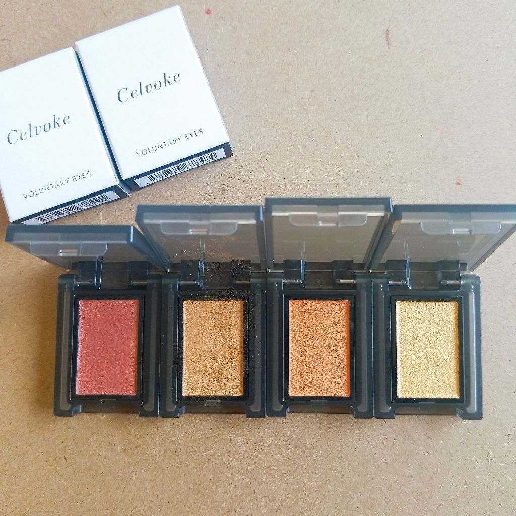 セルヴォーク ヴォランタリー アイズ/Celvoke/単色アイシャドウを使ったクチコミ(1枚目)