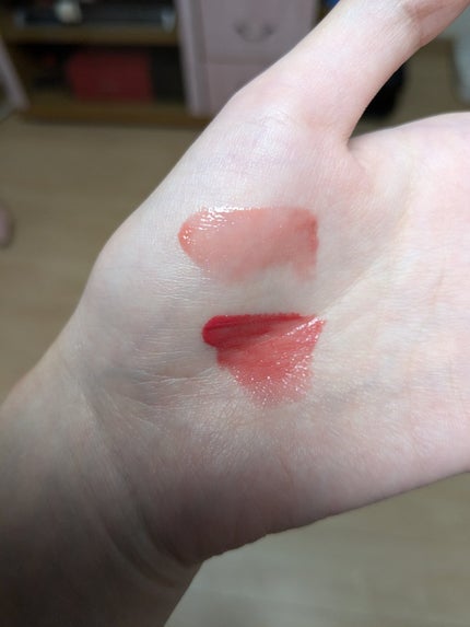 あおい on LIPS 「【商品名】↓アンドバイロムアンドグラッシーボムティント限定色H..」(4枚目)