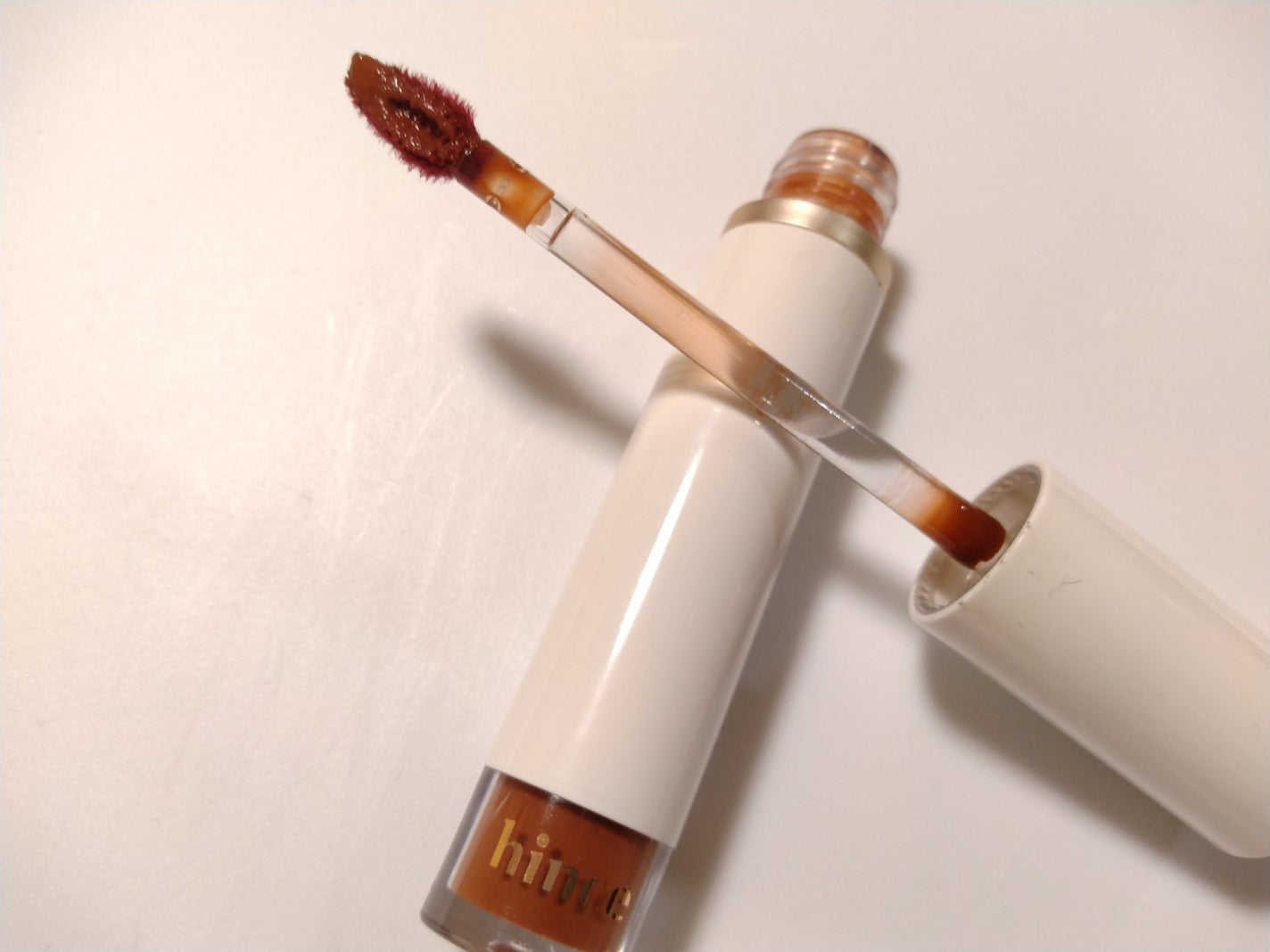 ムードインハンサーウォーターリキッドグロウ/hince/口紅を使ったクチコミ(2枚目)