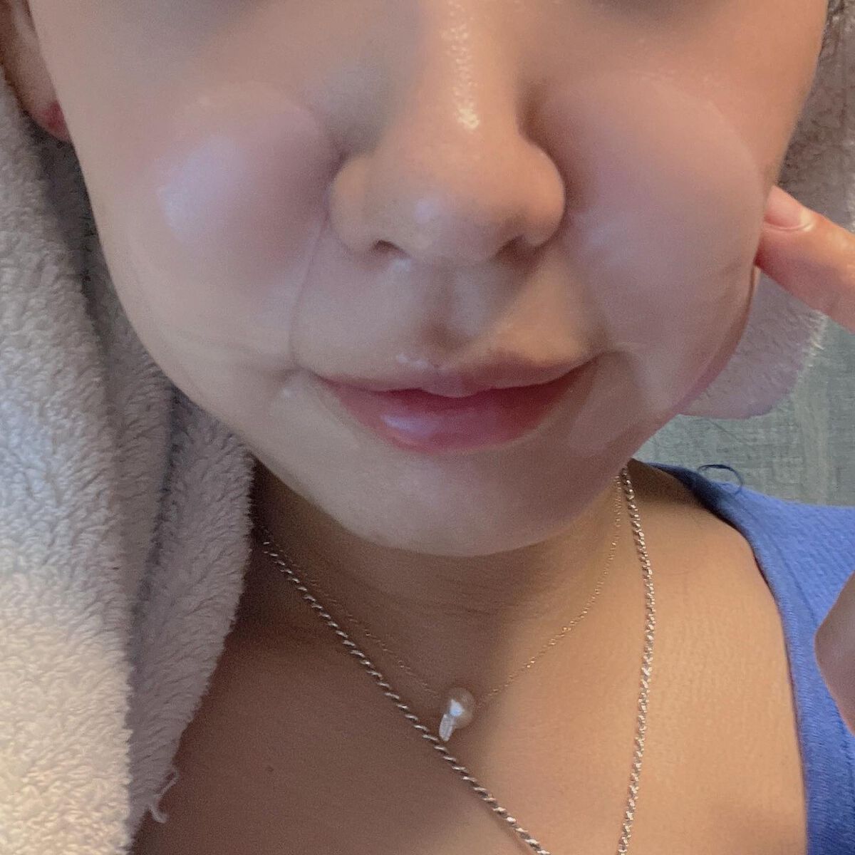 ハイドレート ゲルマスクS <目元・口元用>/MOISTCONC AI/シートマスク・パックを使ったクチコミ(2枚目)