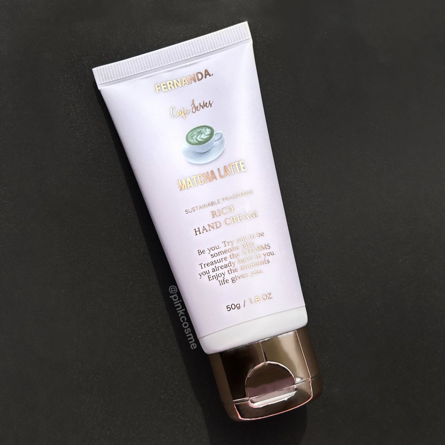 フレグランス リッチハンドクリーム 抹茶ラテ/フェルナンダ/ハンドクリームを使ったクチコミ(5枚目)