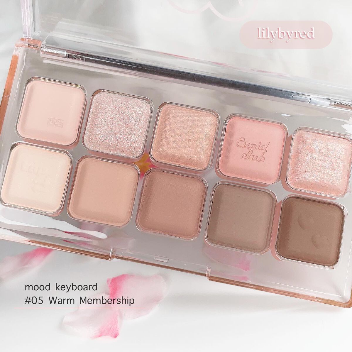 ムードキーボード/lilybyred/アイシャドウパレットを使ったクチコミ（2枚目）