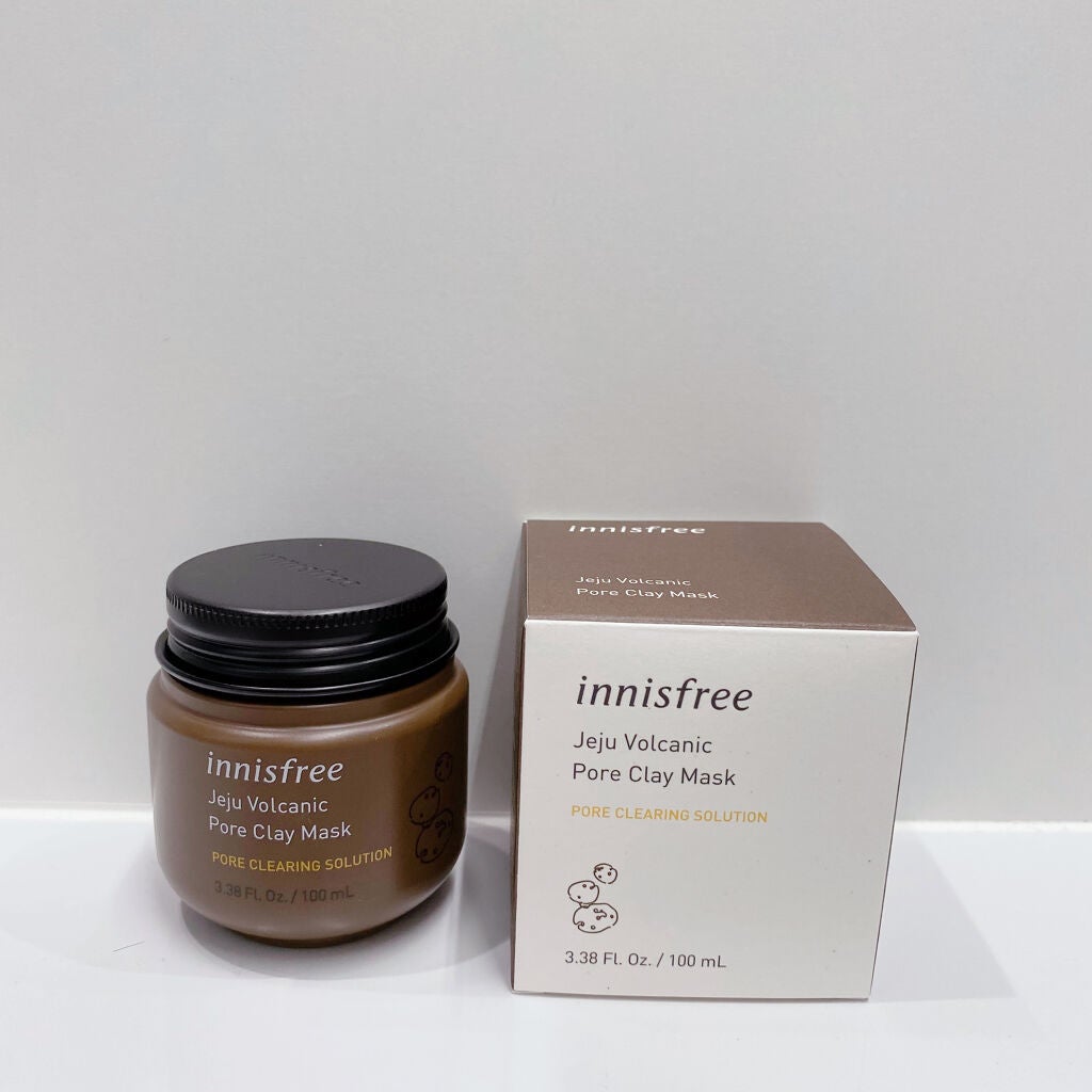 スーパーヴォルカニック ポアクレイマスク/innisfree/洗い流すパック・マスクを使ったクチコミ(1枚目)