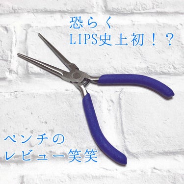 櫻はる 🌸 on LIPS 「ボディピ調節用の専用プライヤーは高いのでダイソーで取り敢えず調..」（1枚目）