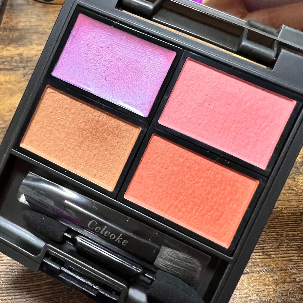 ヴォランタリーベイシス アイパレット/Celvoke/アイシャドウパレットを使ったクチコミ(2枚目)