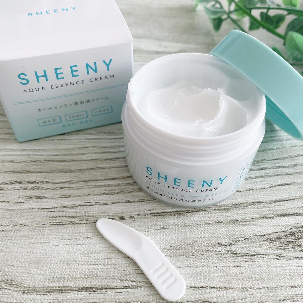 アクアエッセンスクリーム/SHEENY/フェイスクリームを使ったクチコミ（1枚目）