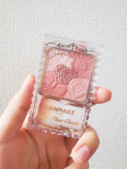 グロウフルールチークス/キャンメイク/パウダーチークを使ったクチコミ(1枚目)