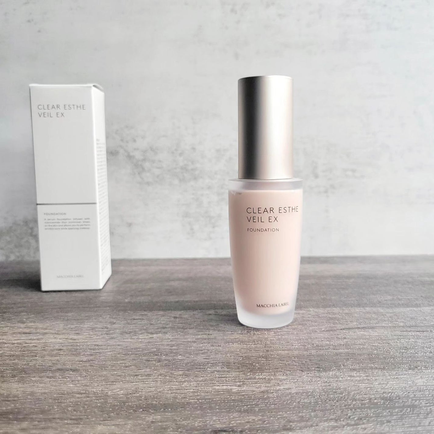 薬用クリアエステヴェールEX/Macchia Label/リキッドファンデーションを使ったクチコミ(2枚目)